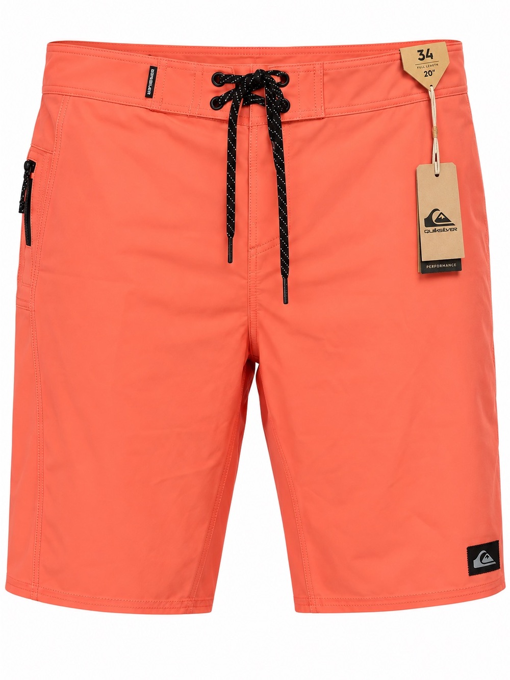 Quiksilver Surfsilk Kaimana 20” Boardshorts Men’s 34 Coral Orange NWT